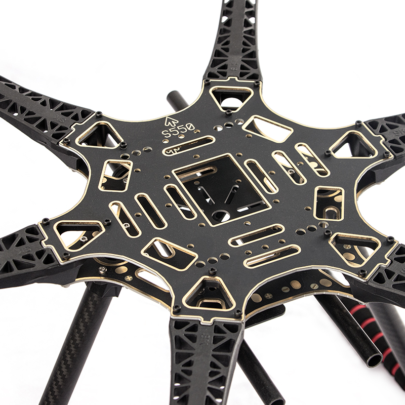 Drone Kit Racing - إطار جيفلاي S500 متوافق مع مراوح