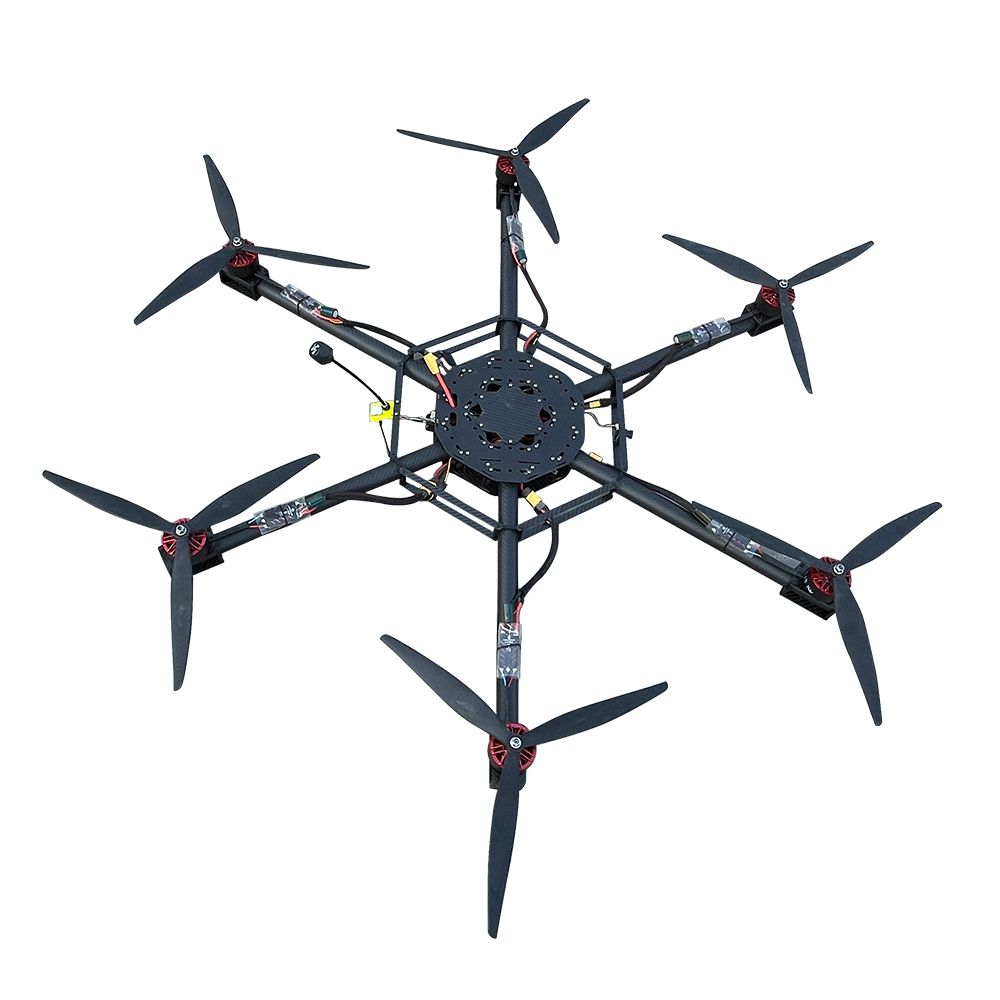 جديد وصول TYI 6 محور 17 بوصة ط - مراجعة Drone Kit Fpv وسعره
