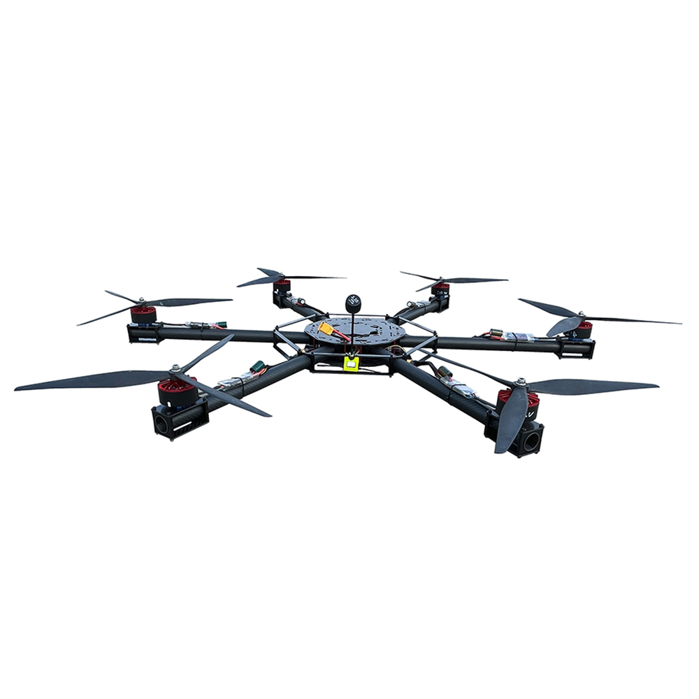 جديد وصول TYI 6 محور 17 بوصة ط - مراجعة Drone Kit Fpv وسعره